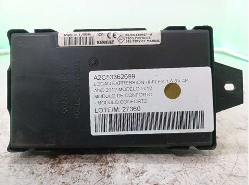 MODULO CONFORTO RENAULT LOGAN 1.6 2012