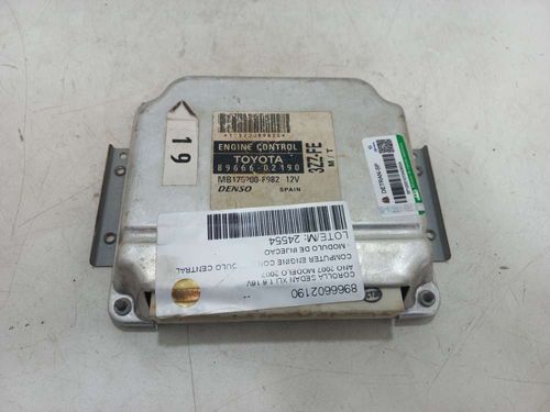 MODULO DE INJECAO TOYOTA COROLLA 1.6 2007