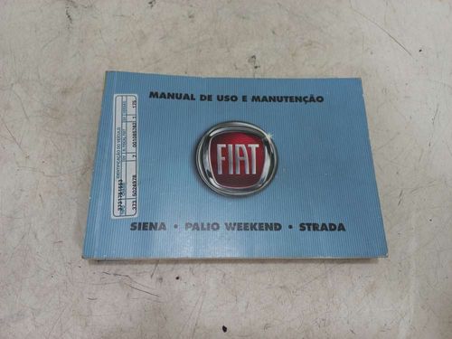MANUAL DO PROPRIETARIO FIAT PALIO WEEK 1.8 2013
