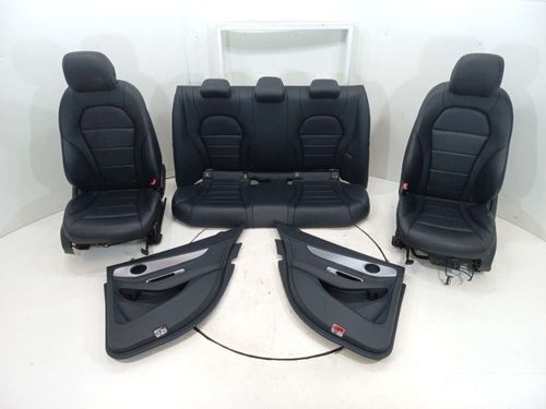 JOGO DE BANCO COURO MERCEDES BENZ C180 SEDAN 1.6 2015
