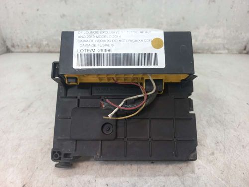 CAIXA DE FUSIVEIS CITROEN C4 1.6 2014