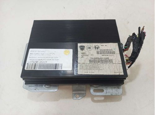 MODULO AMPLIFICADOR DO SOM FIAT 500 1.4 2014
