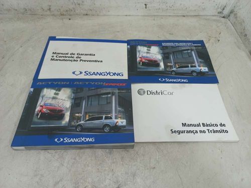 MANUAL DO PROPRIETARIO SSANGYONG ACTYON 2.3 2011