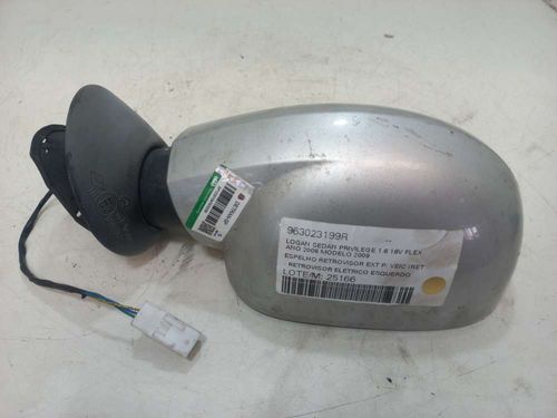 RETROVISOR ELETRICO ESQUERDO RENAULT LOGAN 1.6 2009