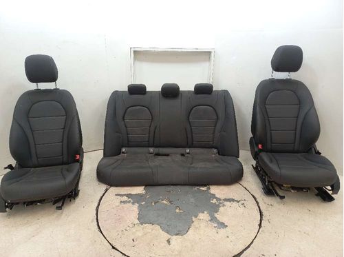 JOGO DE BANCO COURO MERCEDES BENZ C180 SEDAN 1.6 2019