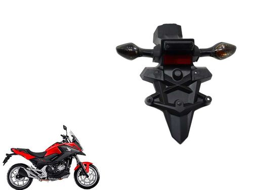 Para-lama Traseiro Sup/placa Honda Nc 750 X 17-21