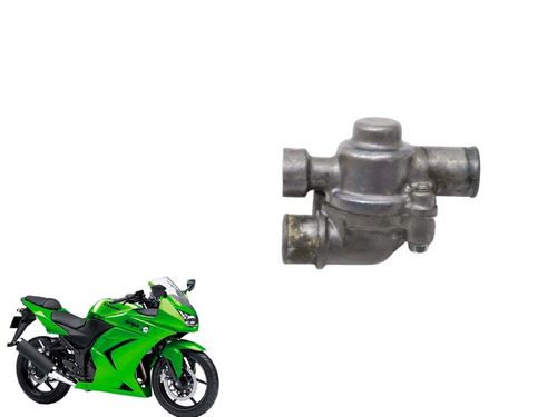 Carcaça Válvula Termostática Kawasaki Ninja 250 R 08-12 Usad