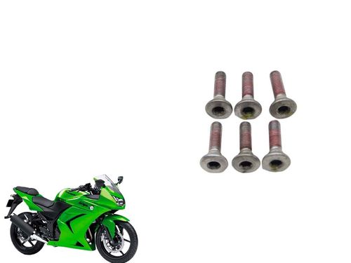 Parafuso Disco Freio Dianteiro Kawasaki Ninja 250 R 08-12 Usad