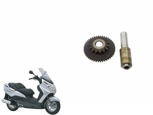 Engrenagem Redução Dupla Partida Suzuki Burgman 125 07-07 Usad