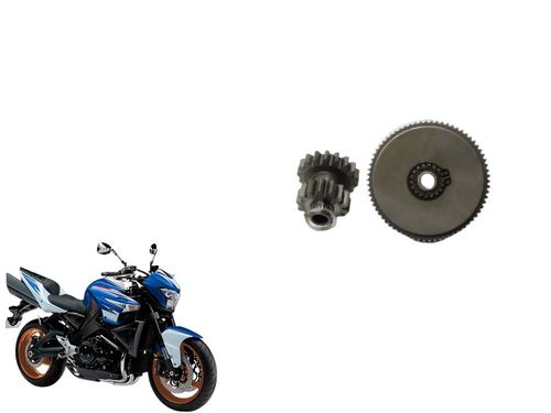 Engrenagem Redução Dupla Partida Suzuki B King 08-16