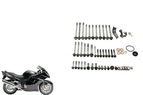 Kit Parafuso Carcaça Motor Honda Cbr 1100 Xx Blackbird 97-99