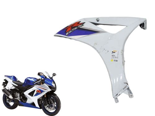Carenagem Lateral Esquerda Suzuki Gsxr Srad 1000 08-10c/detalhe