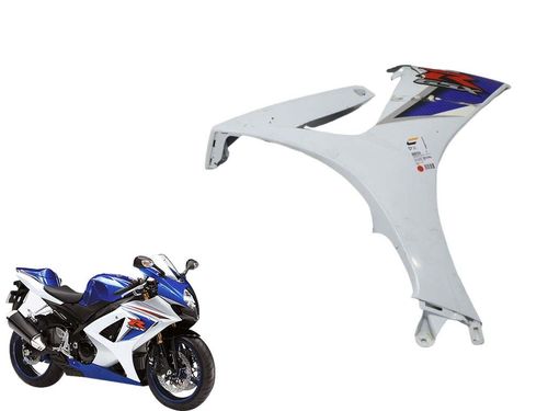 Carenagem Lateral Direita Suzuki Gsxr Srad 1000 08-10c/avaria