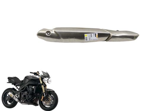 Proteção Escapamento Triumph Speed Triple 1050 12-15c/detalhe