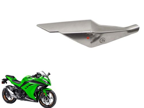 Proteção Escapamento Kawasaki Ninja 300 13-18c/avaria