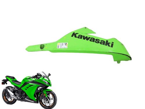 Spoiler Inferior Direito Kawasaki Ninja 300 13-18c/detalhe