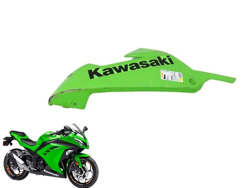 Spoiler Inferior Esquerdo Kawasaki Ninja 300 13-18c/detalhe
