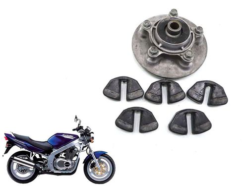 Flange Suporte Coroa Suzuki Gs 500 93-99 (