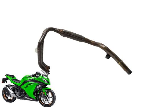 Curva Escapamento Kawasaki Ninja 300 13-18c/detalhe
