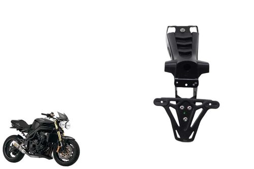 Para-lama Traseiro Sup/placa Triumph Speed Triple 1050 12-15