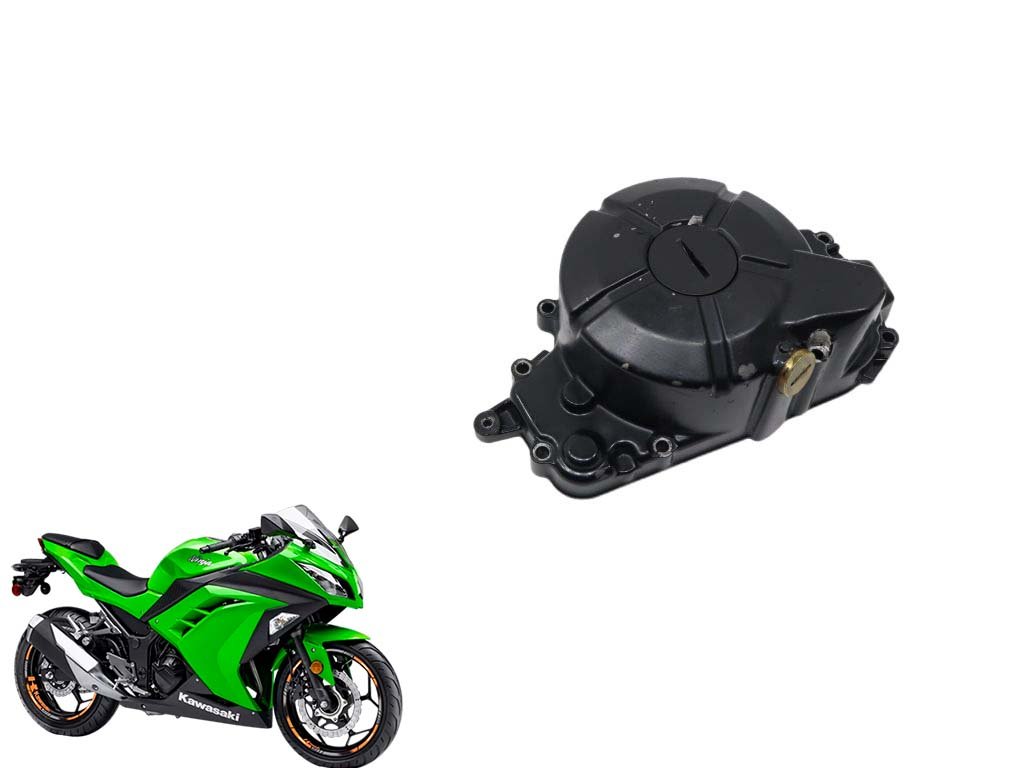 Tampa Esquerda Motor Kawasaki Ninja 300 13-18c/detalhe - CompreSuaPeça