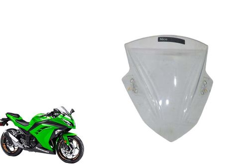 Bolha Acrílica Kawasaki Ninja 300 13-18c/detalhe