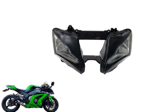 Farol Kawasaki Zx 10 Zx10 11-15c/avaria