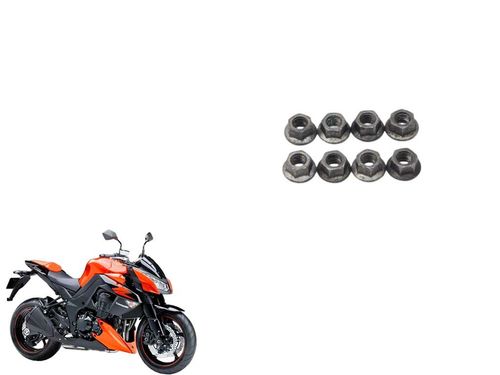 Porca Escap 8mm Kawasaki Z 1000 Z1000 10-13