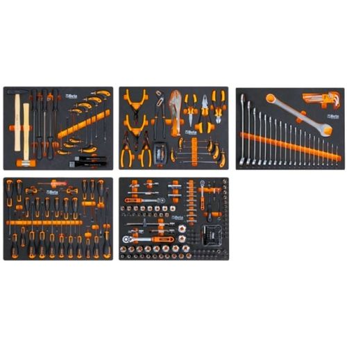 Jogo de Ferramentas com 268 Pecas Kit Premium 2 para carro RSC24 - KIT-PRM2/RSC24BW - Beta Worker
