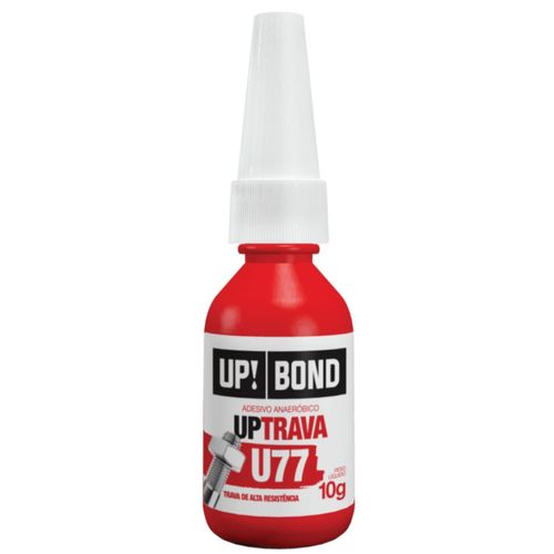 Adesivo anaerobico vermelho 10 grs alto torque  (trava rosca) - U77 - UP BOND