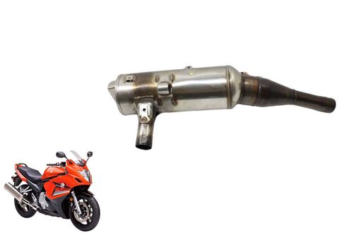 Ponteira Escapamento Esquerdo Bmw G 650 Gs 12-16c/detalhe