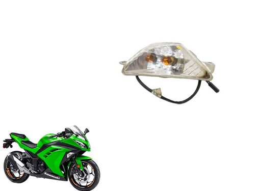 Pisca Dianteiro Esquerdo Kawasaki Ninja 300 13-13c/detalhe