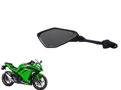 Espelho Retrovisor Esquerdo Kawasaki Ninja 300 13-13c/detalhe