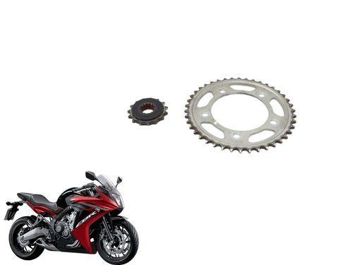 Coroa e Pinhão Honda Cbr 650 F Cbr650f 18-19