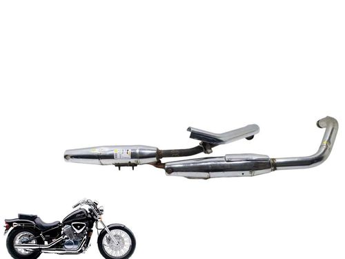 Escapamento Honda Shadow 600 Shadow600 95-05c/detalhe