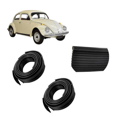 Par Galão Debrum do Paralama Tras Fusca 59 a 96 Preto