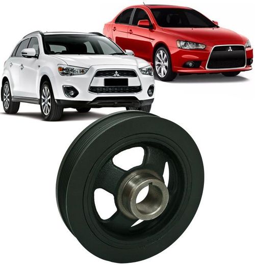 Polia do Virabrequim Asx Lancer Outlander 2.0 16v e 2.4 1104A102