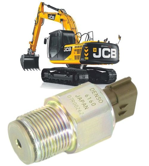 Sensor Pressao Flauta Common Rail Escavadeira JCB JS200 Denso