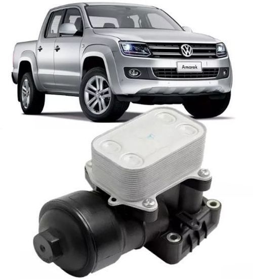 Bomba Resfriadora Filtro De Óleo Amarok 2010 a 2016 03l115389c 03l115389h