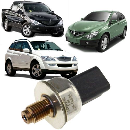 Sensor Pressao Flauta Common Rail Ssangyong Actyon Kyron Rexton 2.0 e 2.7 Diesel