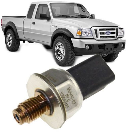 Sensor Pressao Flauta Common Rail Ranger Troller 3.0 Diesel de 2004 a 2012