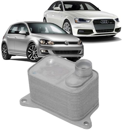 Resfriador Trocador de Calor Motor Audi A4 A3 Q5 Jetta Golf Gti - 06k117021B
