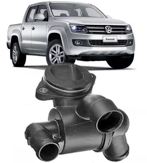Valvula Termostatica Amarok 2.0 16v Tdi de 2010 à 2016 - 03l121111ab