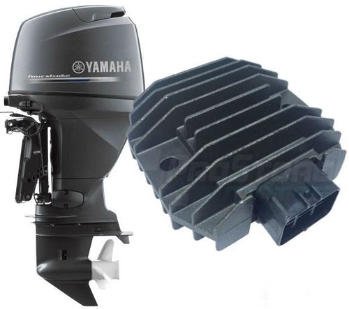 Retificador Regulador Voltagem Motor Popa Yamaha 4t F-60/90/115 HP