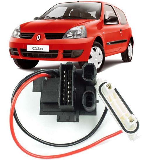 Resistência Ventilação Interna e Ar Condicionado Renault Clio de 2000 à 2014 - 7701206351