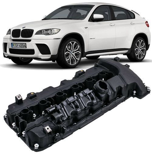 Tampa De Valvula motor Bmw 135i 335i X6 3.0 L6 Turbo de 2007 À 2014 - 11127565284