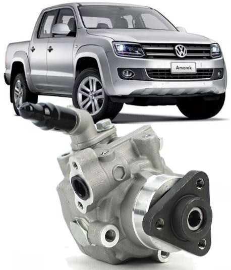 Bomba de Direcao Hidraulica Amarok 2.0 Tdi de 2010 à 2017 - 7e0422154e