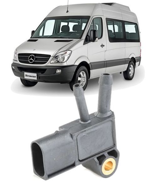 Sensor De Pressão Filtro de Particulas Sprinter Cdi 415 / 515 Após 2012