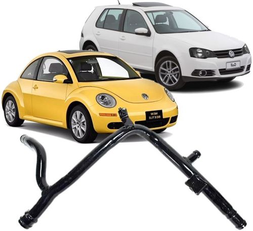Tubo De Água Motor Golf Bora New Beetle 2.0 8v de 1999 à 2013 - 06A121065DE