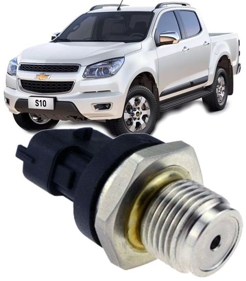 Sensor Pressão Flauta Common Rail S10 2.8 16v Turbo Diesel de 2012 à 2019 - 0281002937